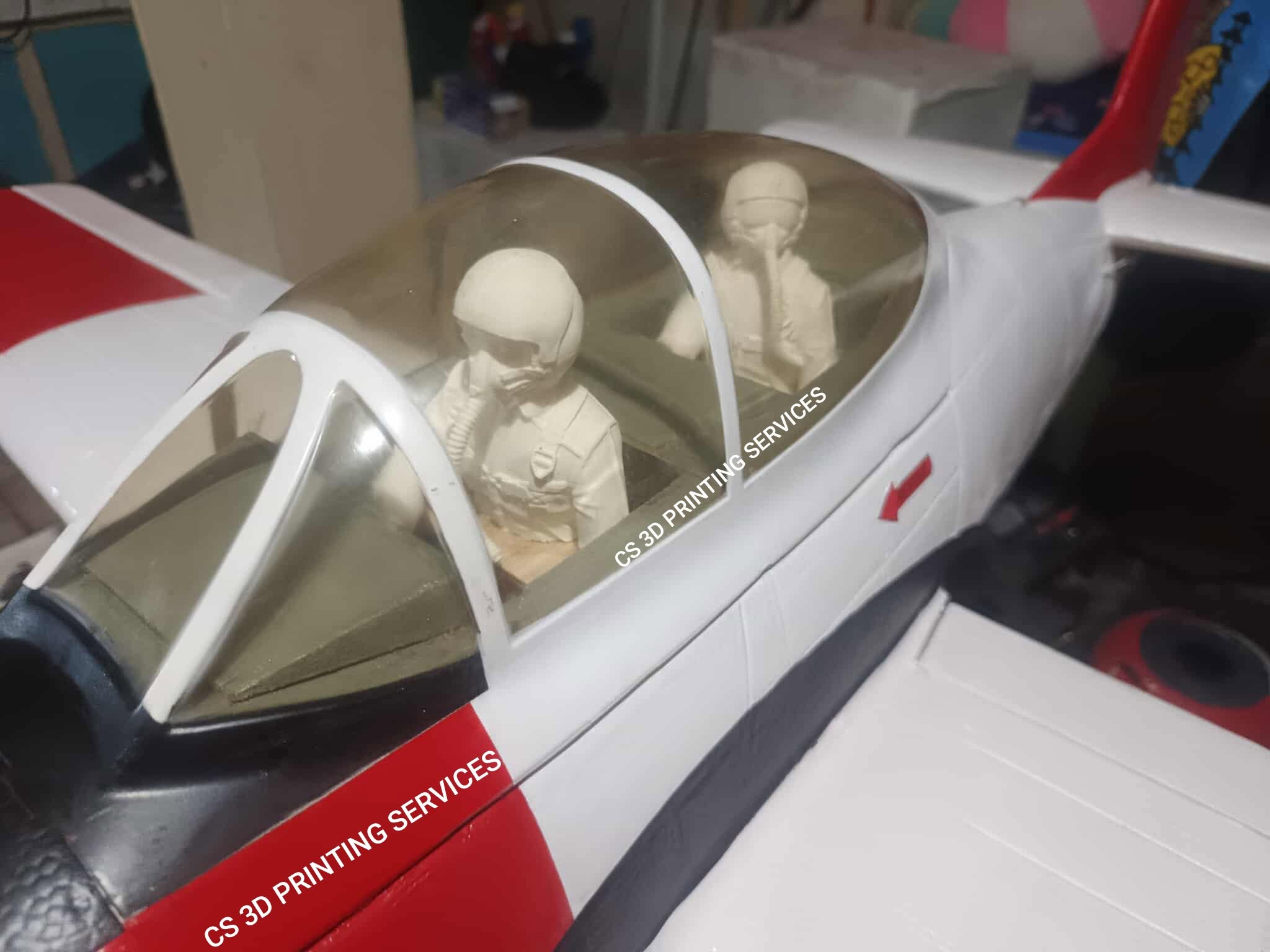 JET PILOT ONBOARD RC PLANE